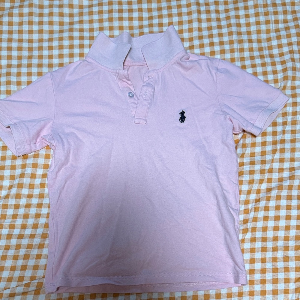 Polo by Ralph Lauren Kids Light Pink Polo Shirt(copy)